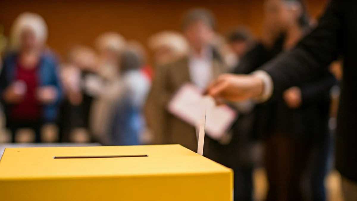 Generic image of a suggestion box or citizen participation ballot box.