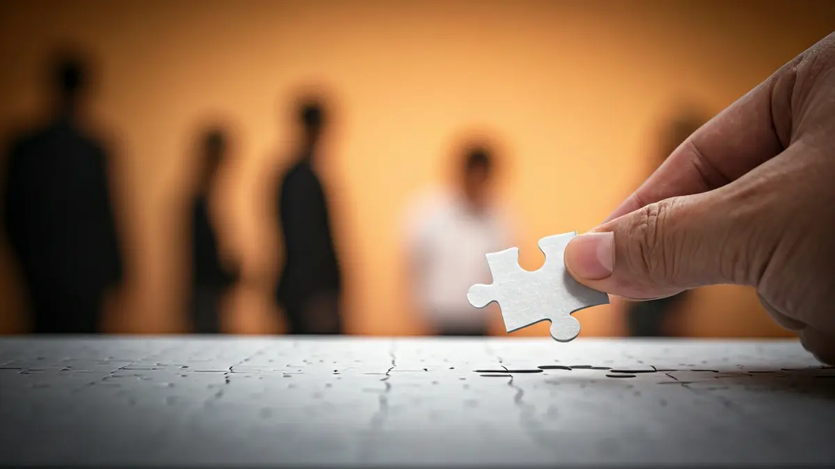 Imagen genérica de una pieza de puzle encajando, simbolizando la integración y el apoyo.