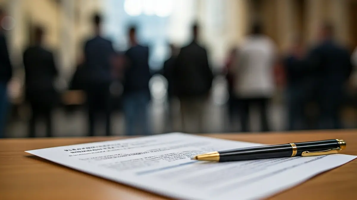 Generic image of an official document or municipal tax bill.