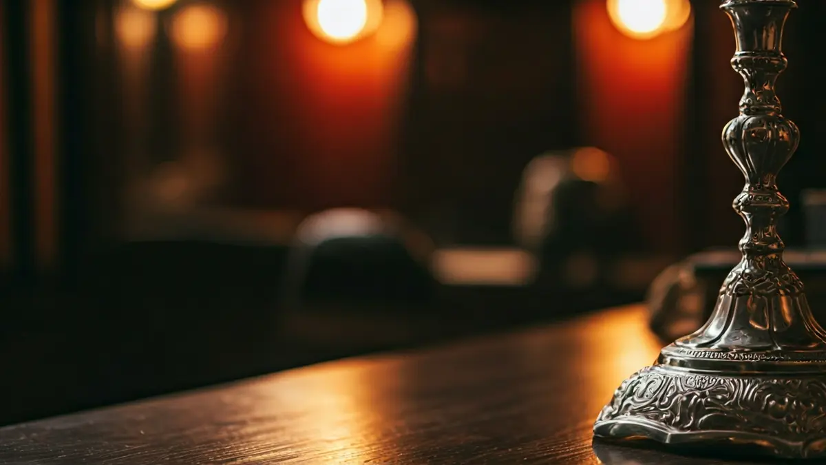 Generic image of an antique candelabra, symbolizing collectible items and art.