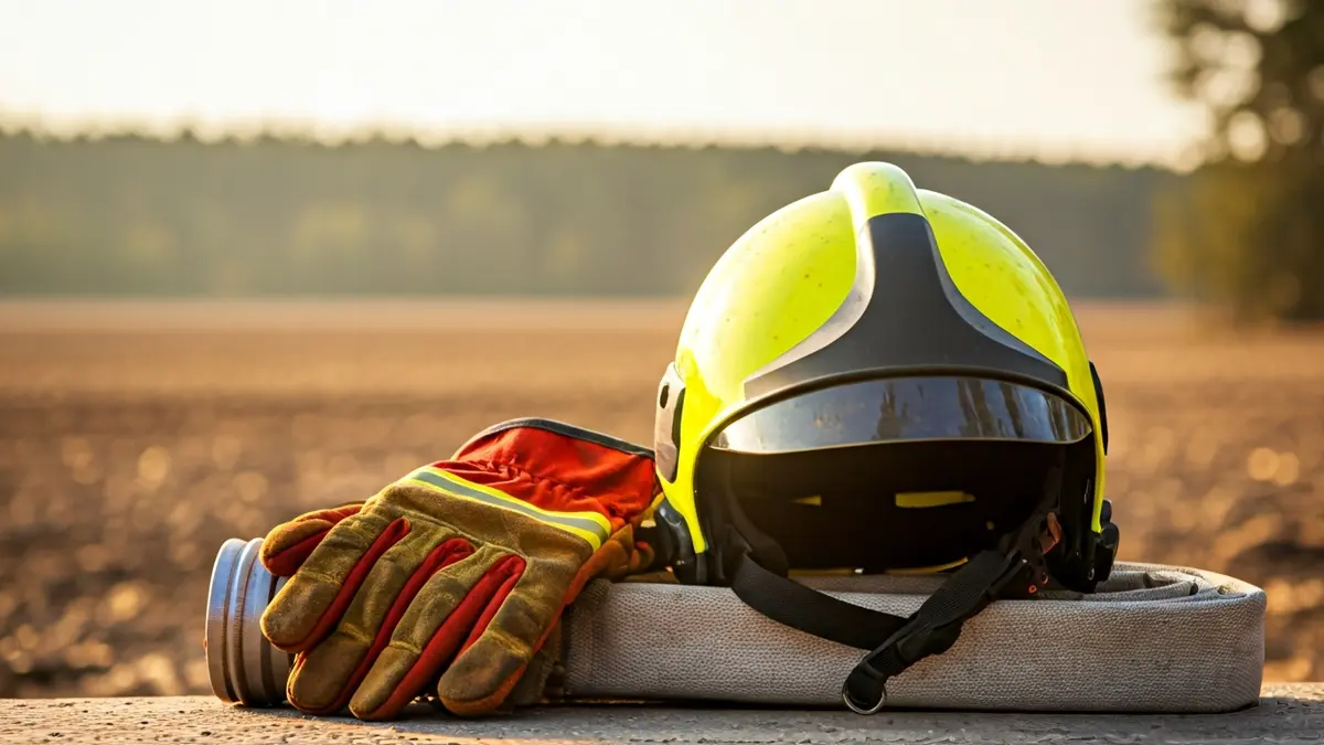 Generic image of forest firefighter equipment, symbolizing fire prevention.