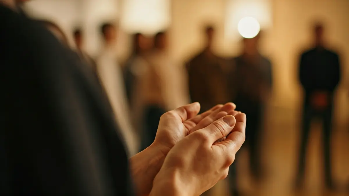 Imagen genérica de manos entrelazadas, simbolizando apoyo y cuidado.