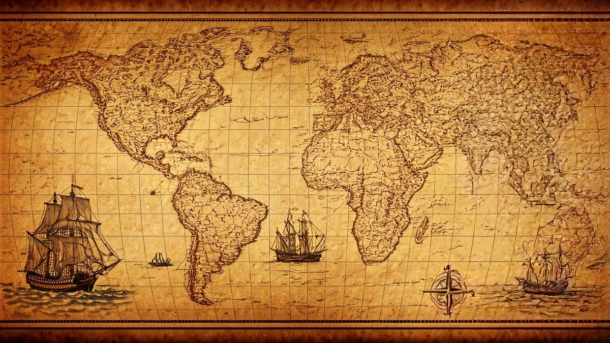 Imagen genérica de un mapa antiguo de las Indias, simbolizando la exploración y el descubrimiento.