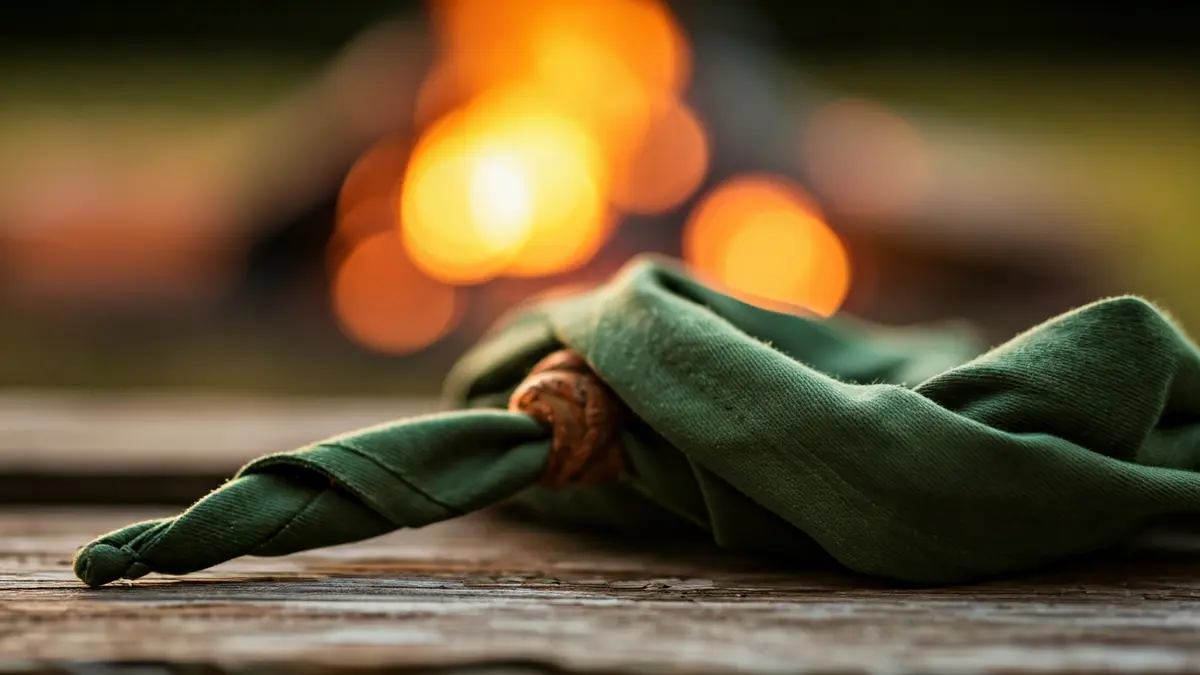 Imagen genérica de un pañuelo scout, simbolizando la educación en valores y la vida al aire libre.