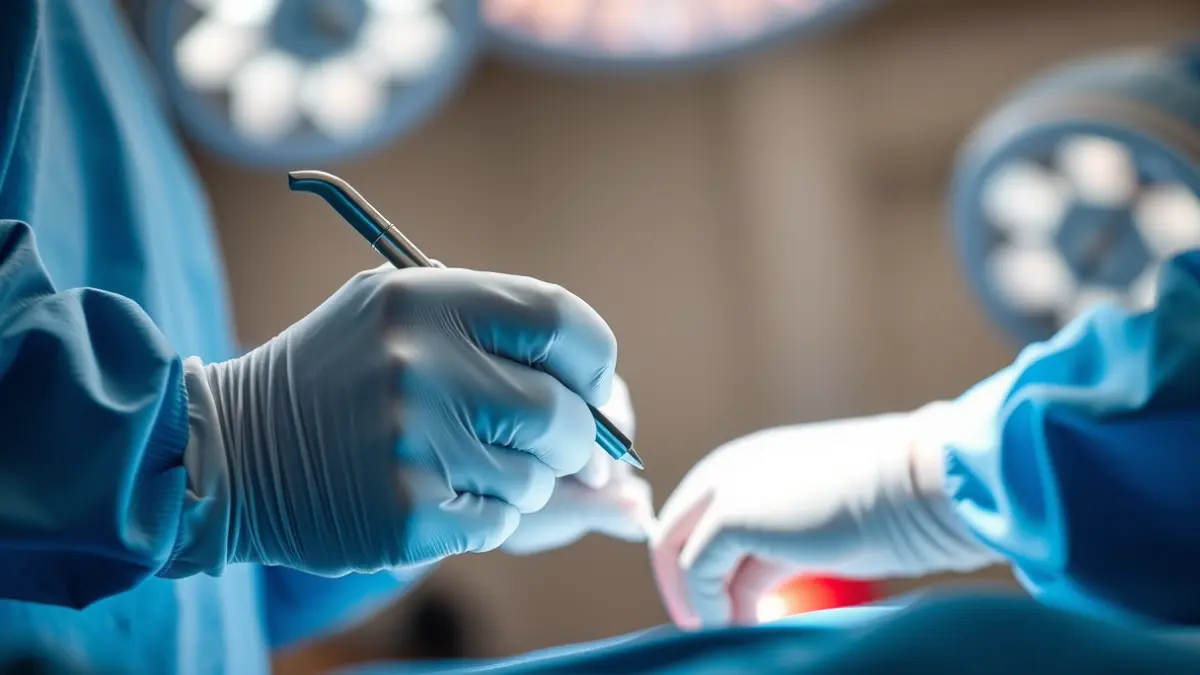 Generic image of a minimally invasive surgery.