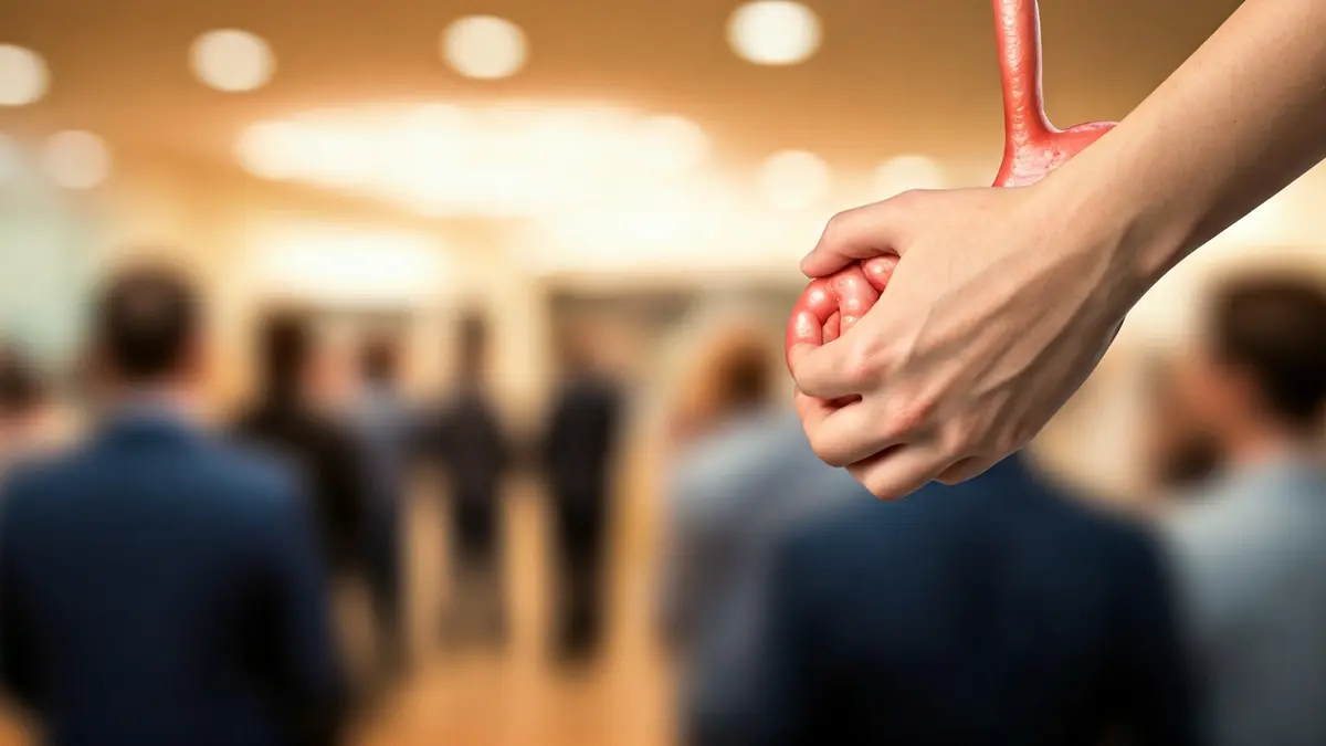 Imagen genérica de una mano sosteniendo un estómago, simbolizando la salud digestiva.