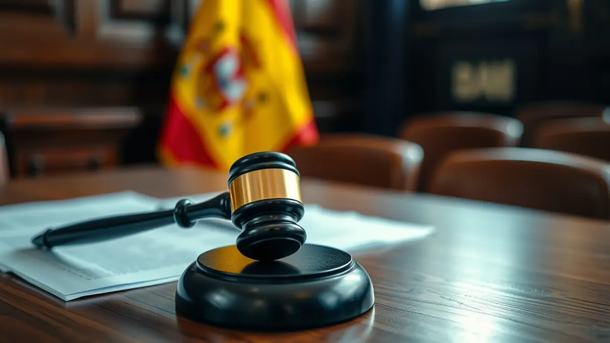 Generic image of a judge's gavel on a desk, symbolizing a judicial process.