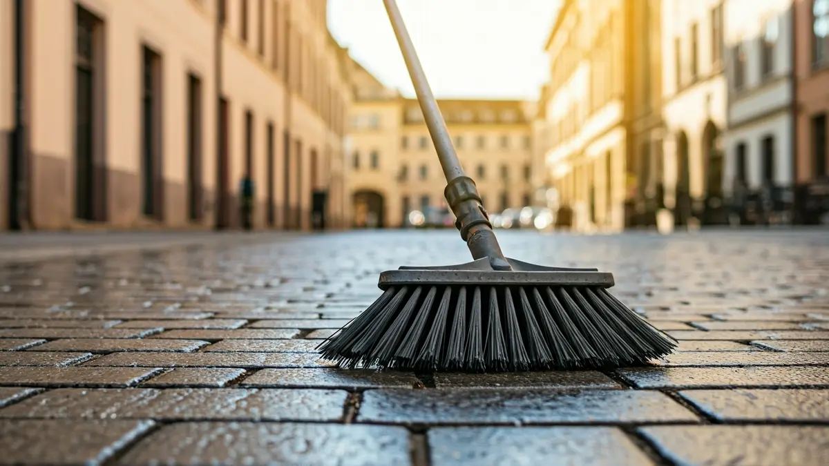 Generic image of a clean street in an urban setting.