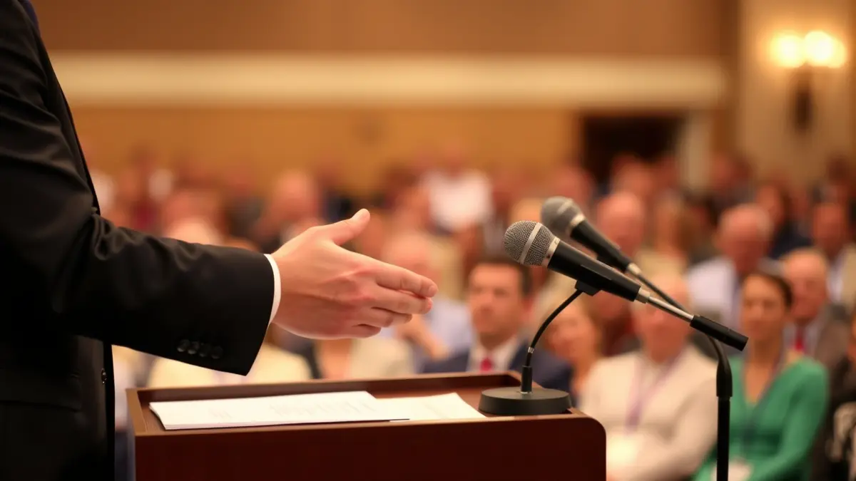 Imagen genérica de una ceremonia de entrega de distinciones.