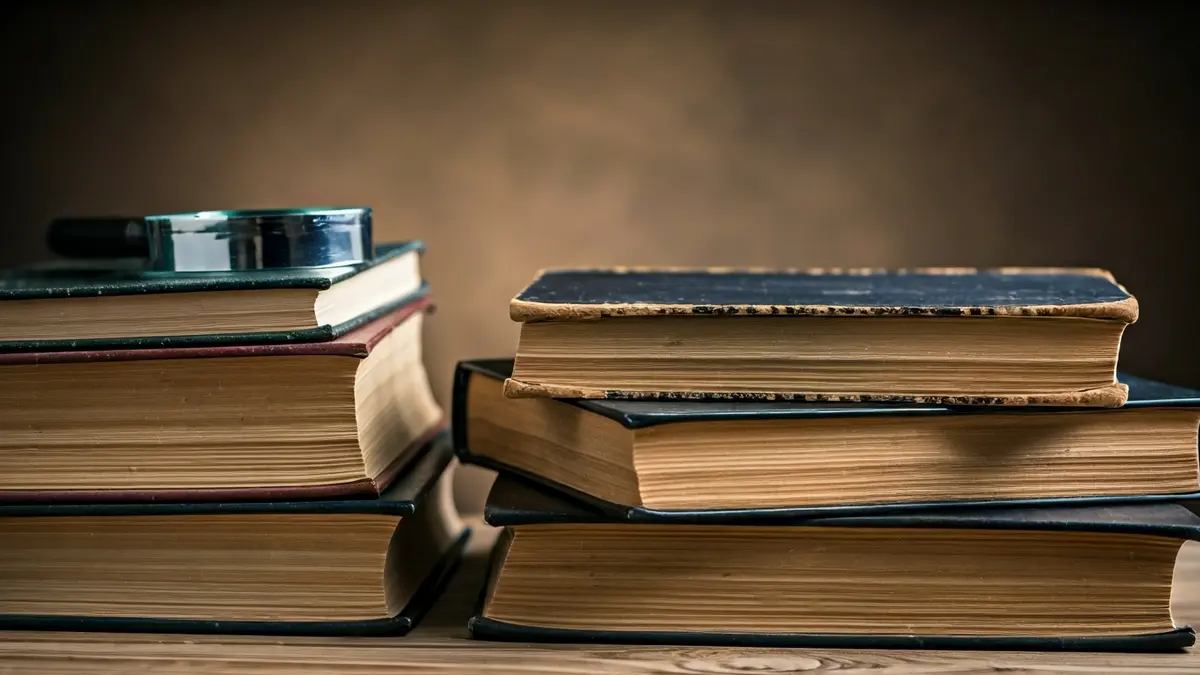 Generic image of old and second-hand books.