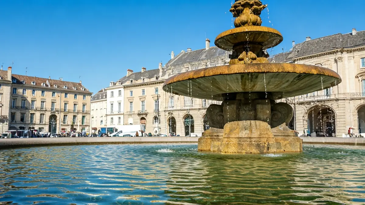 Image of the Cibeles Fountain in Madrid, representing cultural heritage restoration.