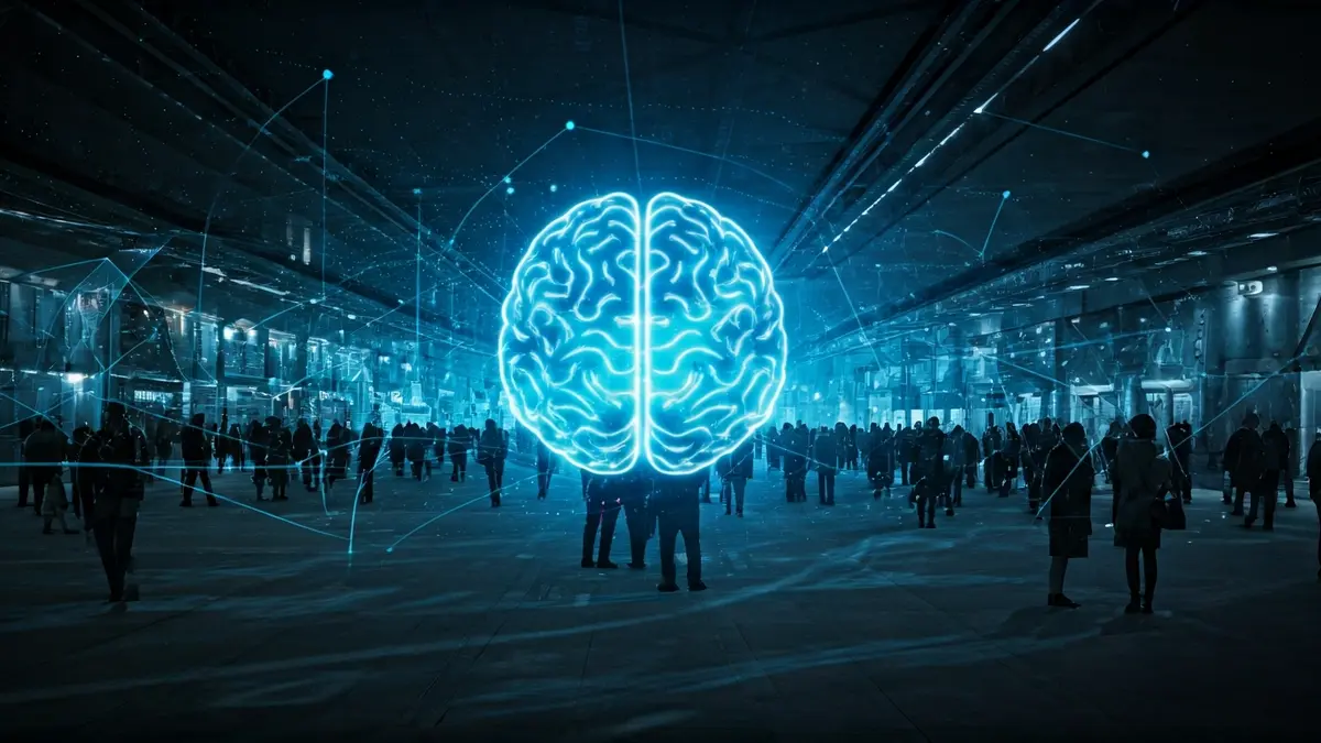 Imagen genérica de inteligencia artificial y automatización de procesos.