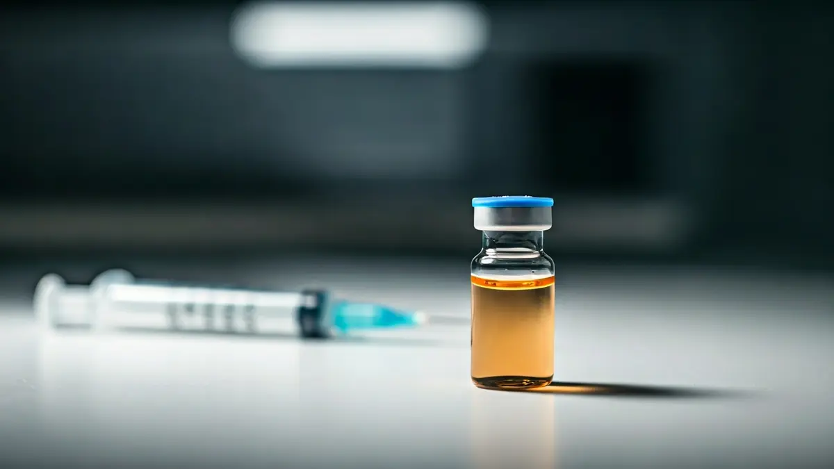Generic image of a children's vaccine.