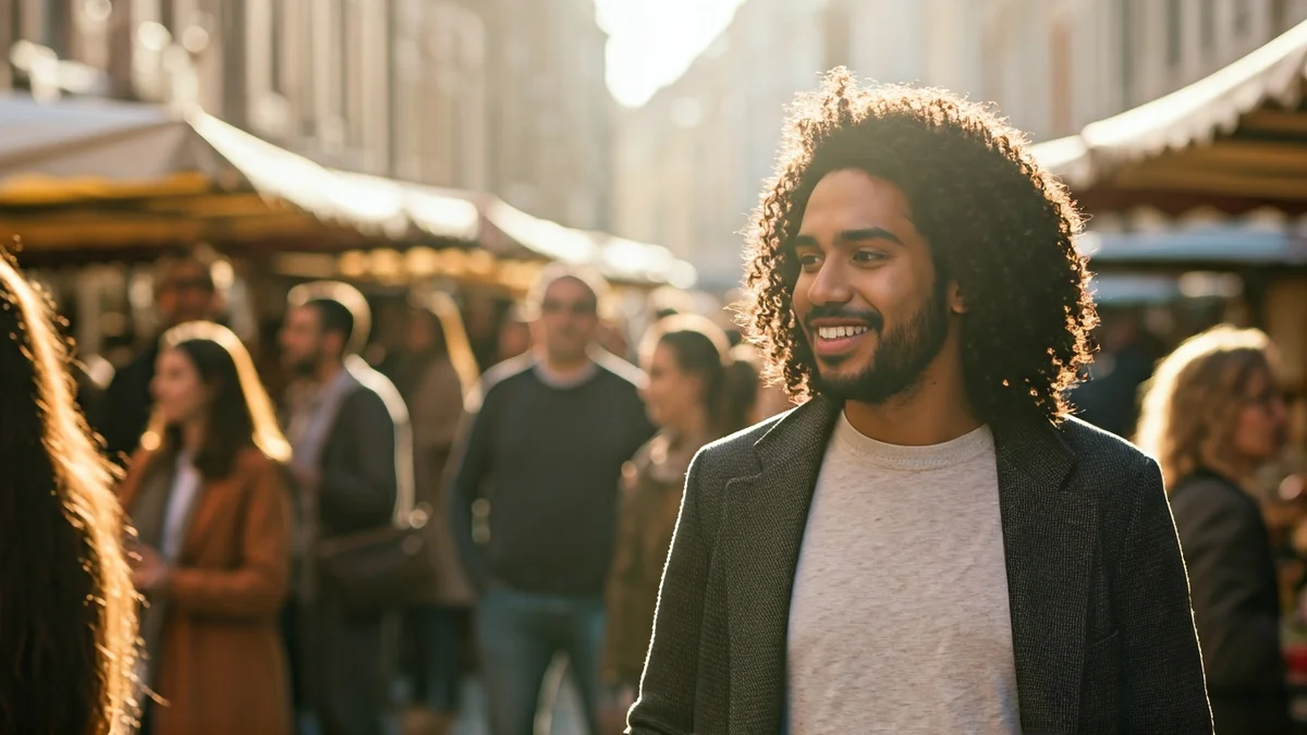 Imagen genérica de personas de diversas culturas interactuando en un entorno urbano.