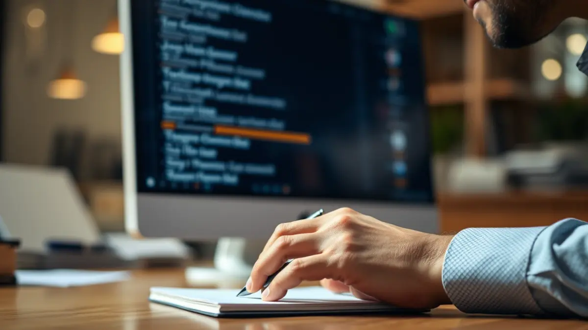 Imagen genérica de una persona buscando empleo en un ordenador.