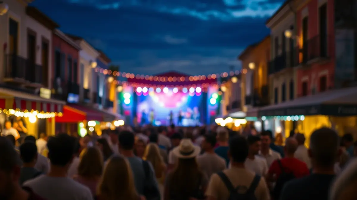 Generic image of a festive atmosphere at a local fair.