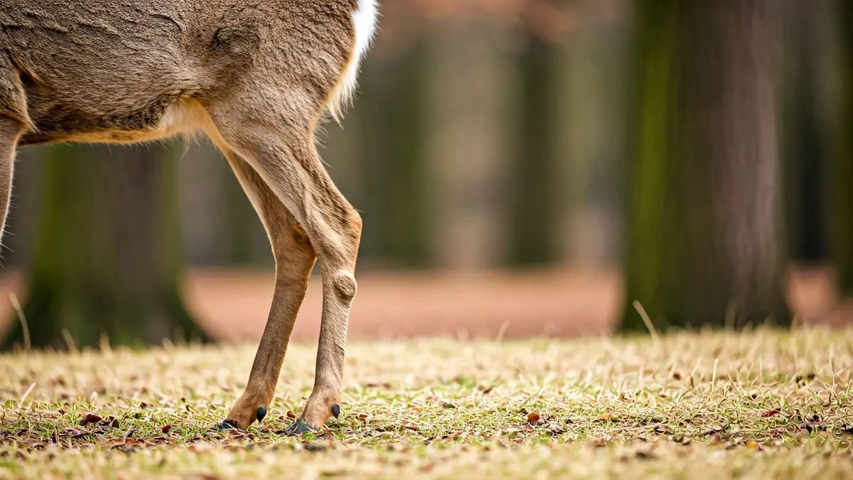 Corzo herido en el parque de Los Cerros de Alcalá de Henares