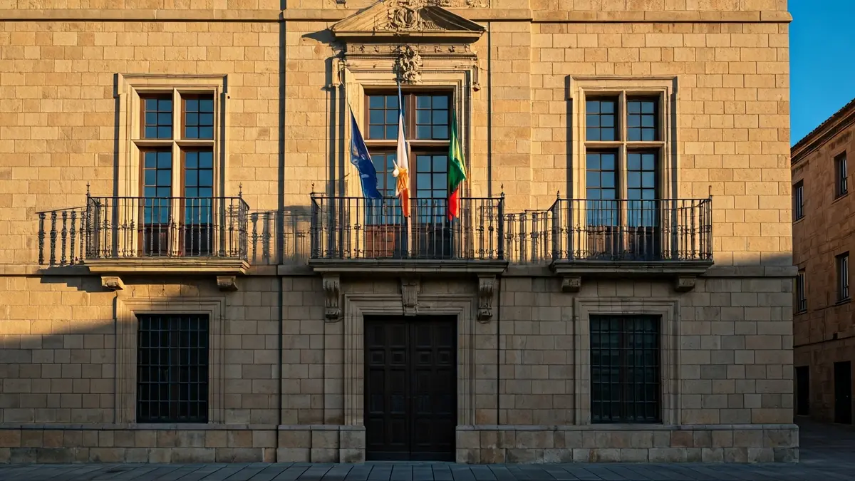 Fachada del ayuntamiento de San Lorenzo de El Escorial