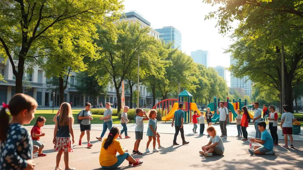 Generic image of children enjoying outdoor activities at a summer camp.
