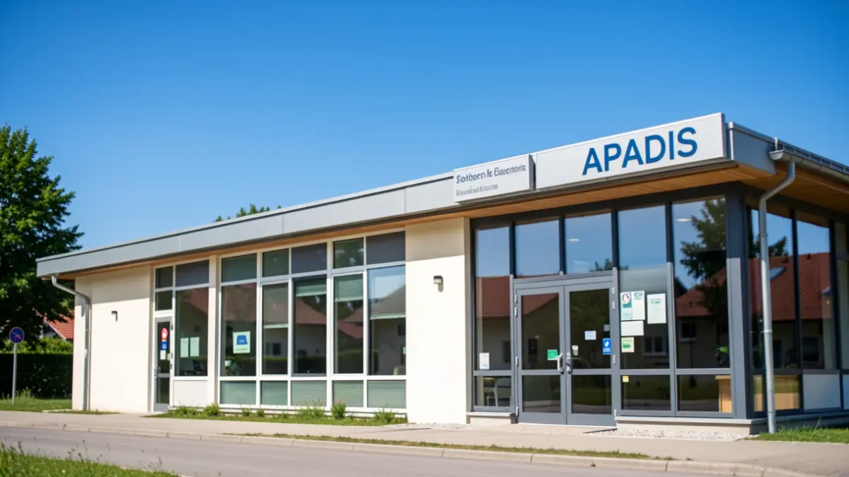 APADIS building in San Sebastián de los Reyes where the summer camp will take place.