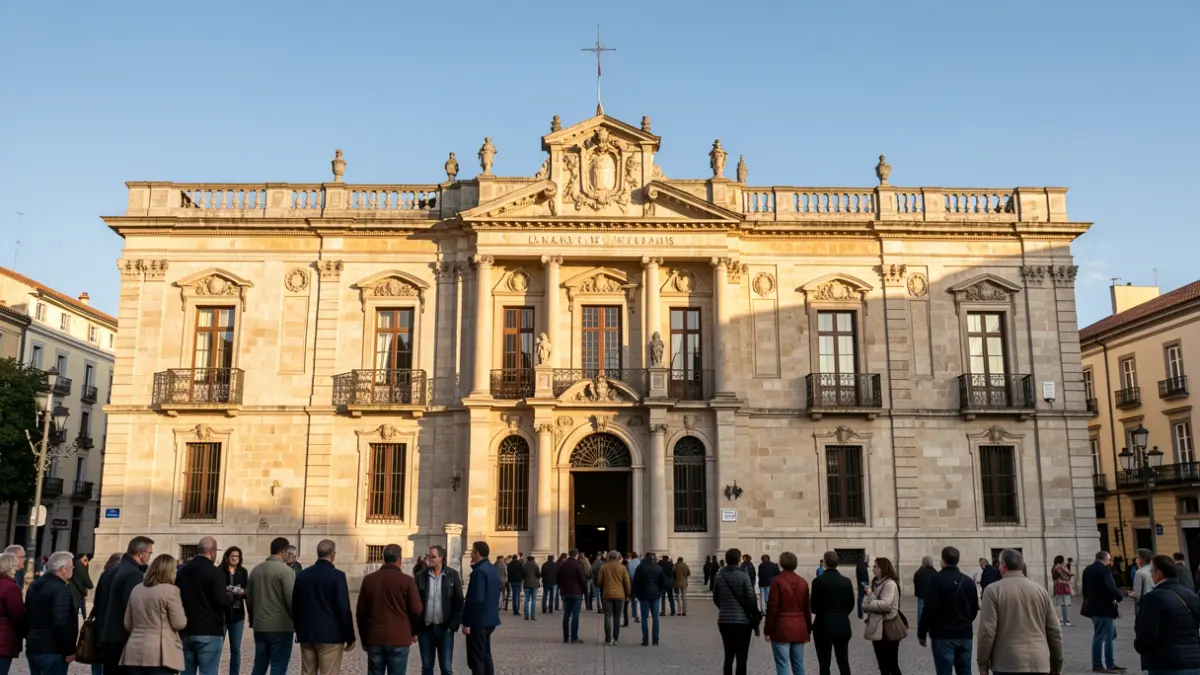 Facade of the Alcalá de Henares City Hall.