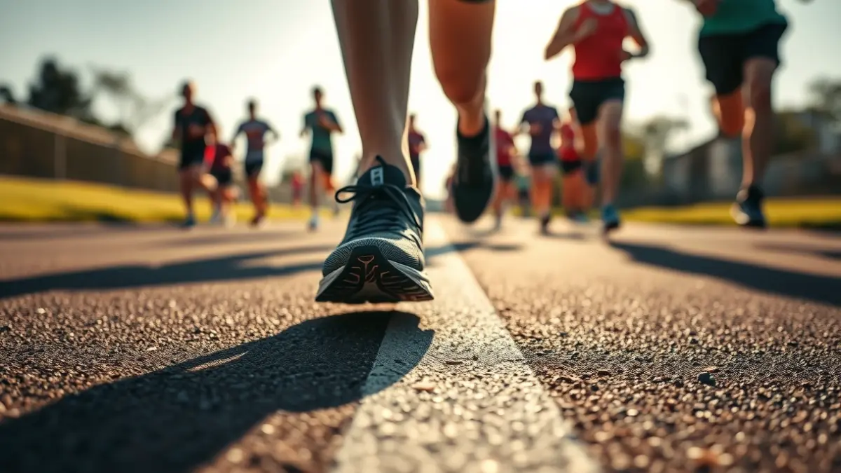 Imagen genérica de una carrera popular en un entorno urbano.