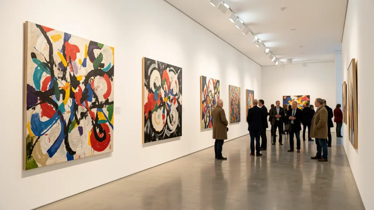 Imagen genérica de una sala de exposiciones de arte contemporáneo en Madrid.