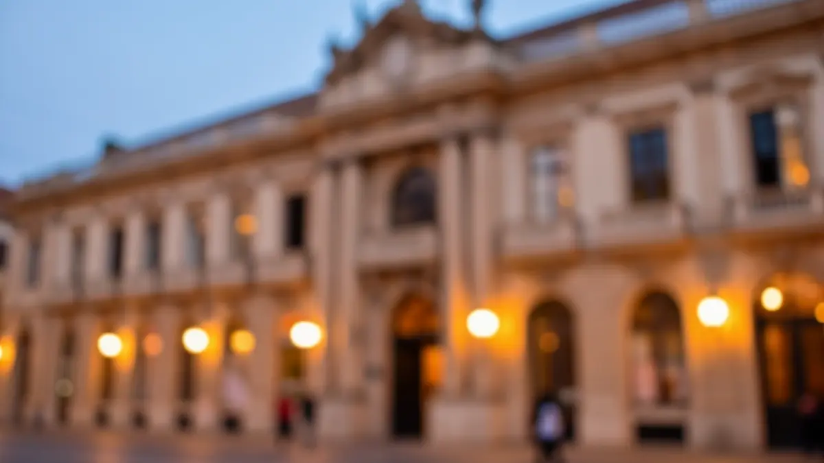 Imagen genérica de la fachada de la Real Casa de Correos en Madrid.