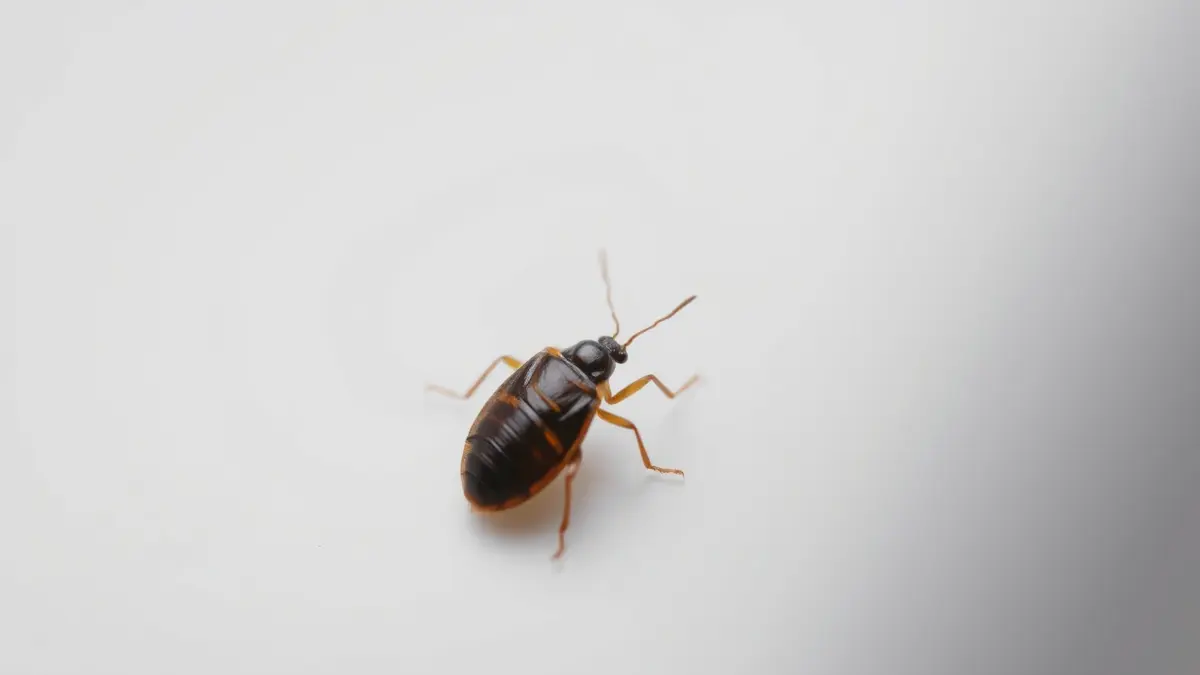 Image of a bed bug, an insect that causes infestations.