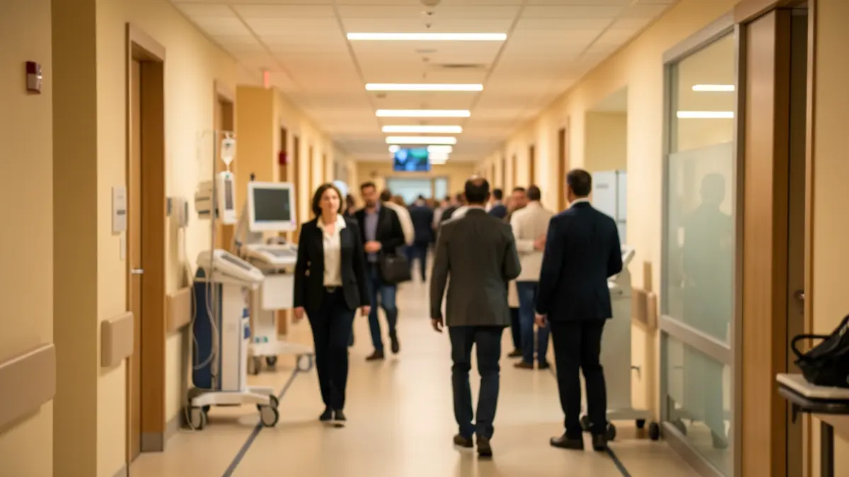 Imagen genérica de un entorno hospitalario moderno y acogedor.