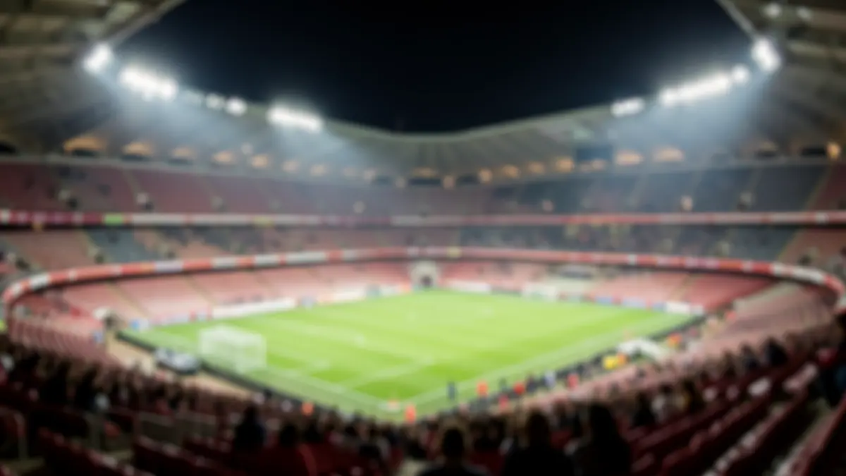 Generic image of a football stadium at night.