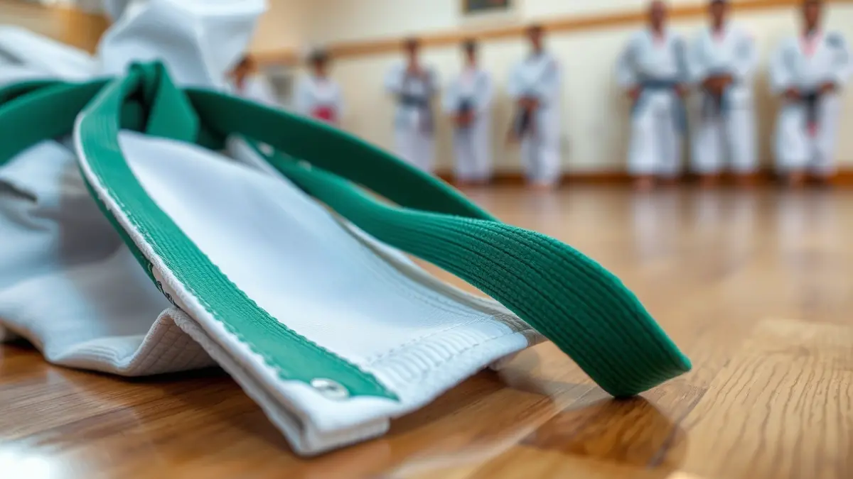 Generic image of a taekwondo belt.