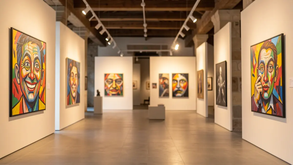Imagen genérica de una exposición de arte en un centro cultural.