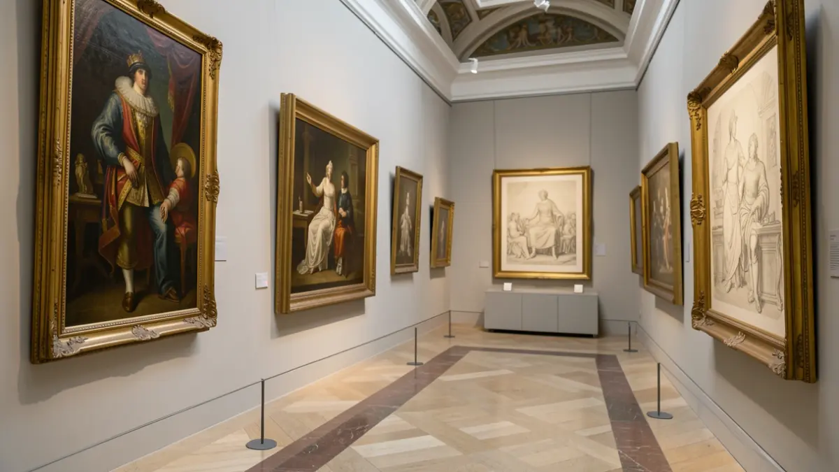 Exhibition of paintings and drawings by Fernando Brambila at the Galería de las Colecciones Reales.
