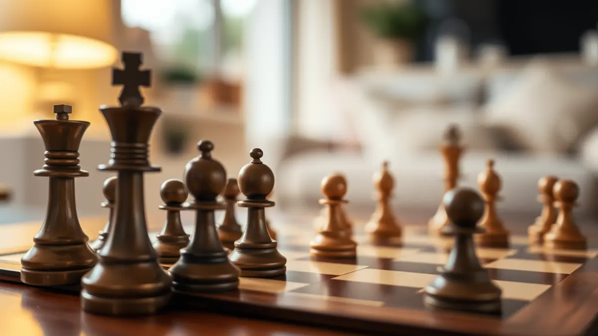 Generic image of a chessboard with pieces.