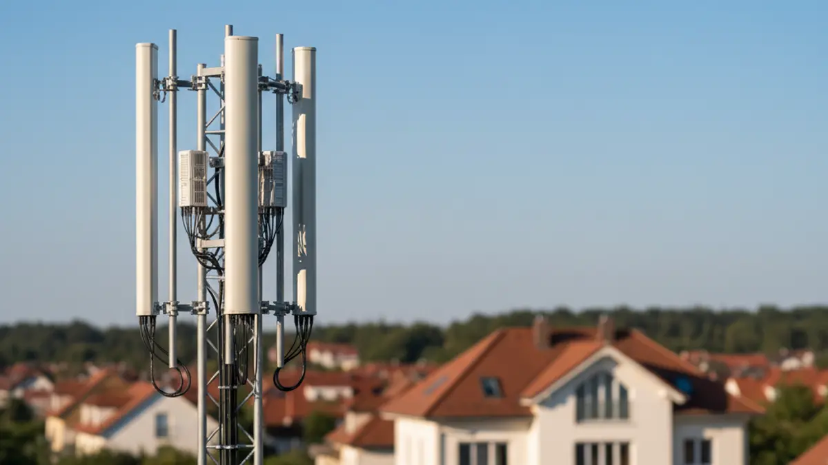 Generic image of a mobile phone antenna.