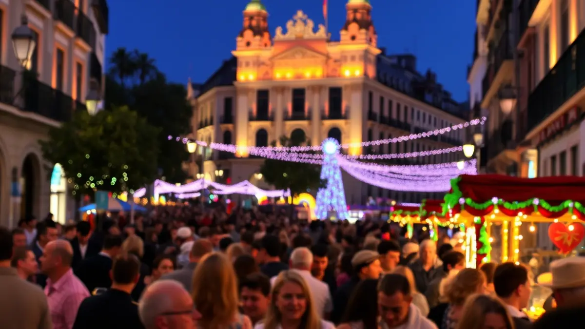 Imagen de ambiente festivo en las calles de Madrid durante las fiestas de San Isidro.