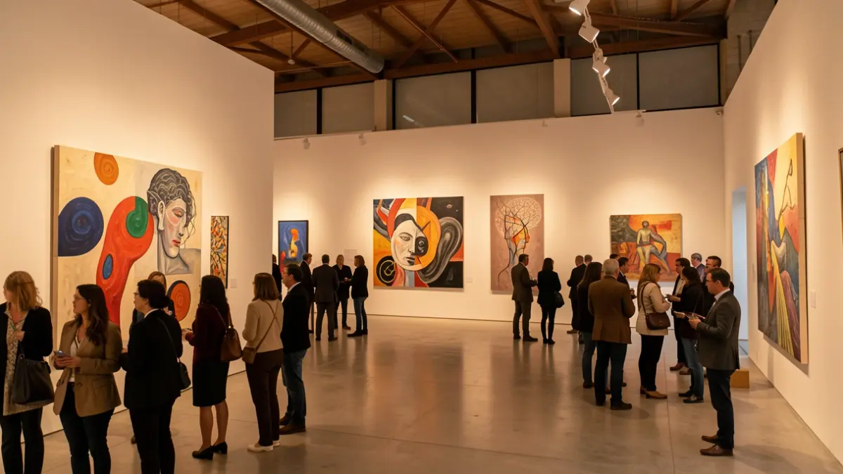 Exposición sobre la obra de Antonio Mingote en el Centro Cultural MIRA de Pozuelo de Alarcón.