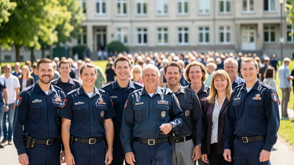 Generic image of Civil Protection volunteers.