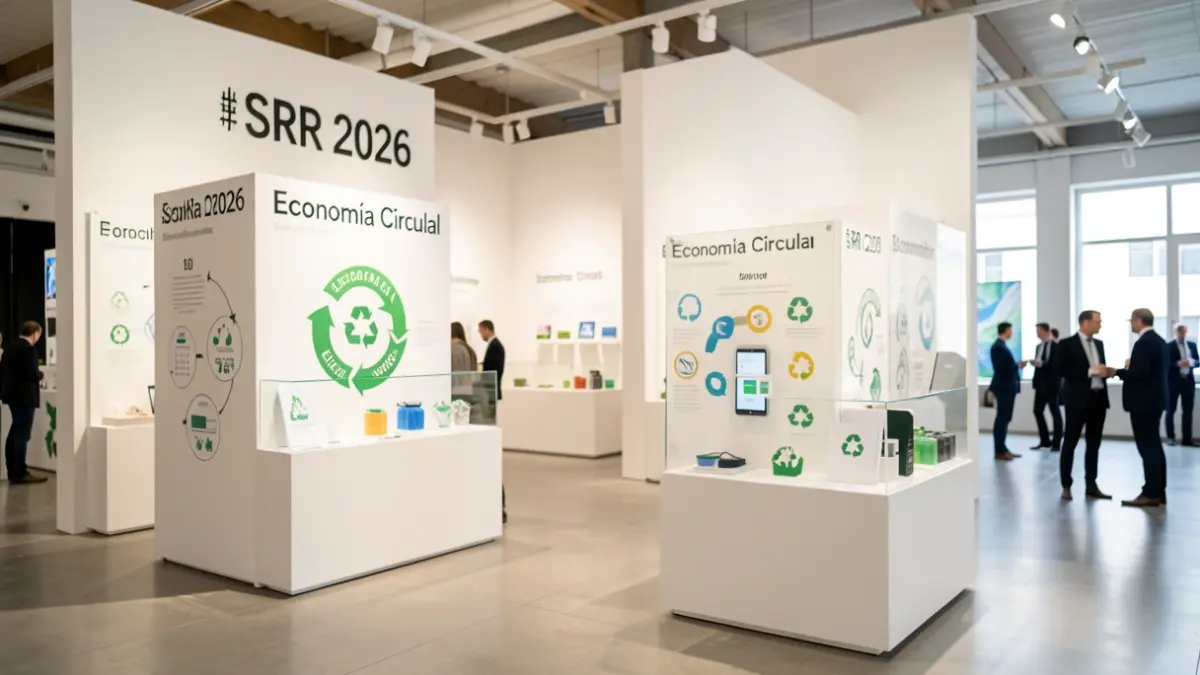 Image of the International Recovery and Recycling Fair (SRR) 2026 at IFEMA MADRID, highlighting the circular economy.
