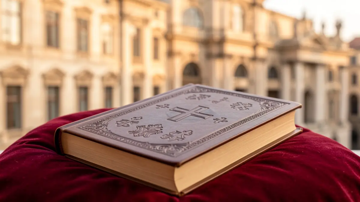 Libro sobre valores católicos de Madrid entregado al Papa.
