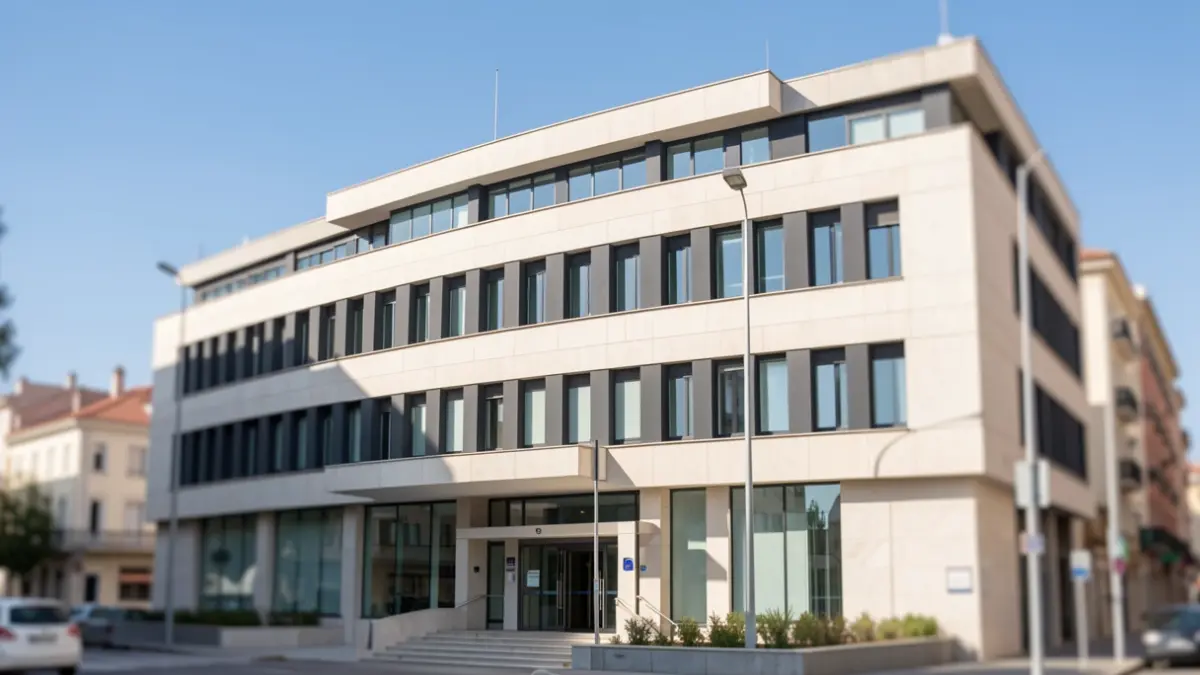 Generic image of the Enfermera Isabel Zendal Hospital in Madrid.