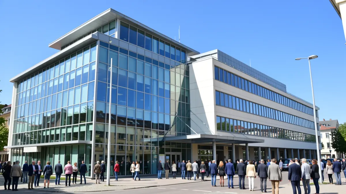 Imagen genérica de un hospital moderno.