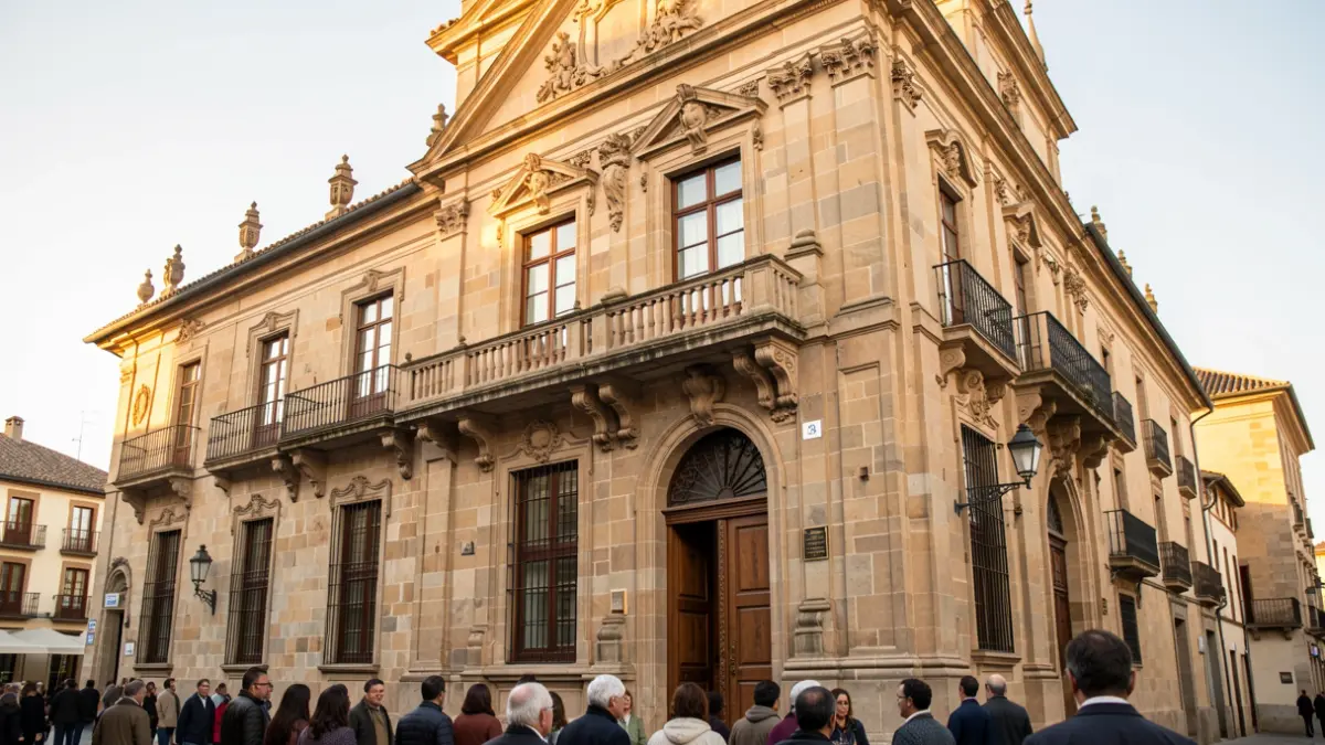 Facade of the Alcalá de Henares City Hall.