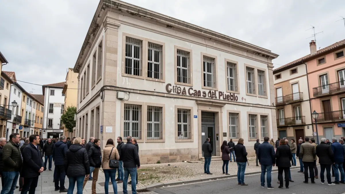 PSOE headquarters in Alcalá de Henares closed due to an alleged breakdown.