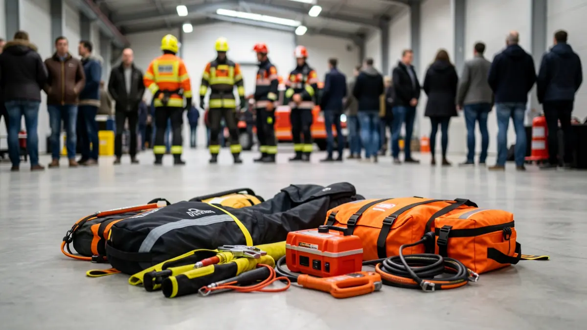Imagen genérica de equipos de emergencia preparados para una intervención.
