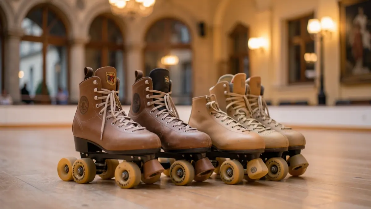 Imagen genérica de patines de cuatro ruedas.
