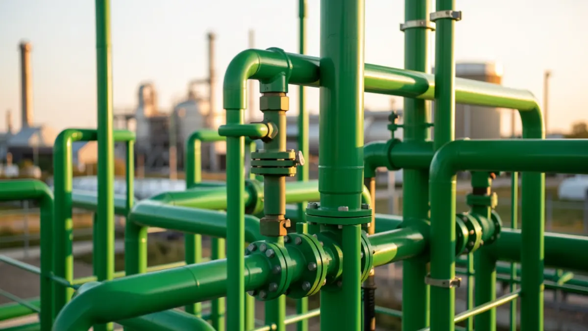 Green hydrogen production facility in Pinto.