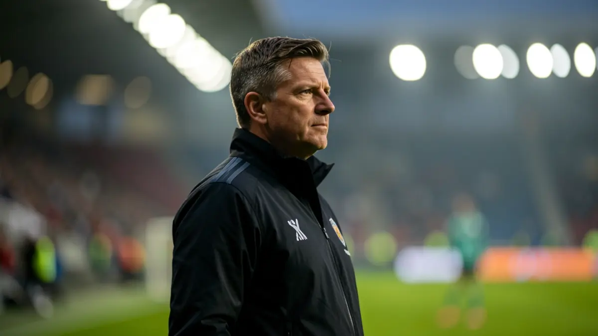 Generic image of a football coach on the sidelines.