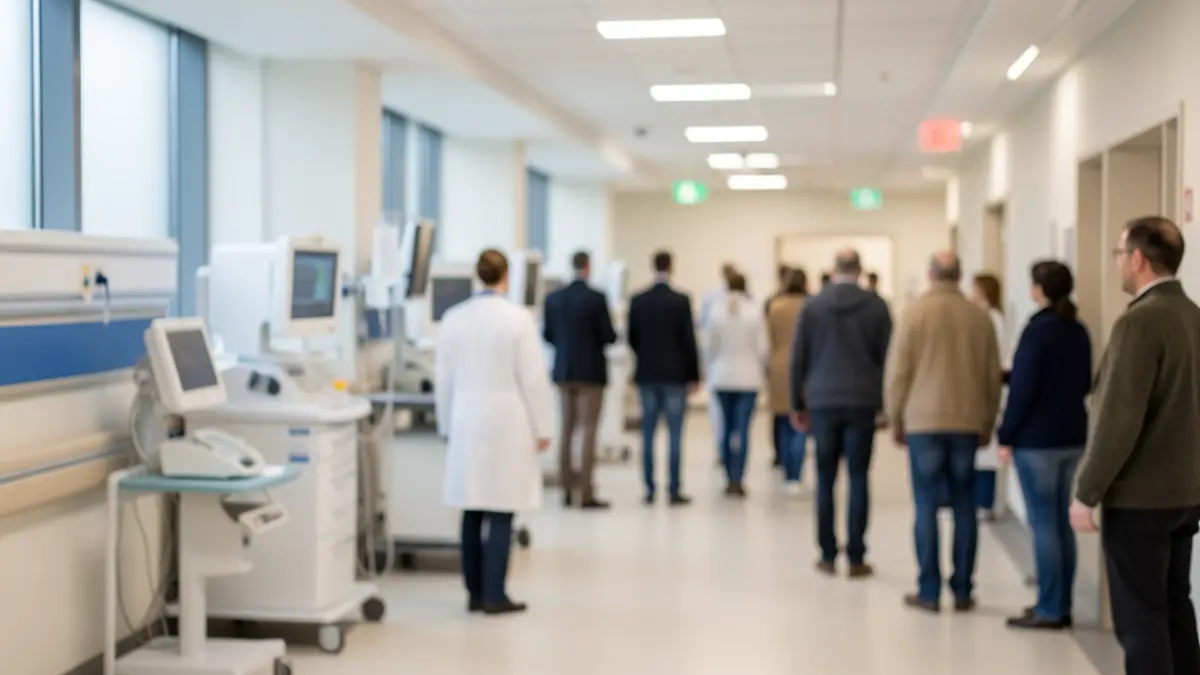 Imagen genérica de un entorno hospitalario moderno y profesional.